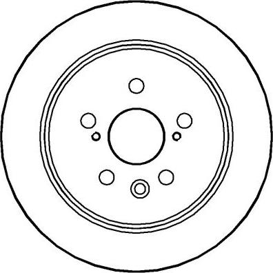 NATIONAL NBD474 - Brake Disc autospares.lv