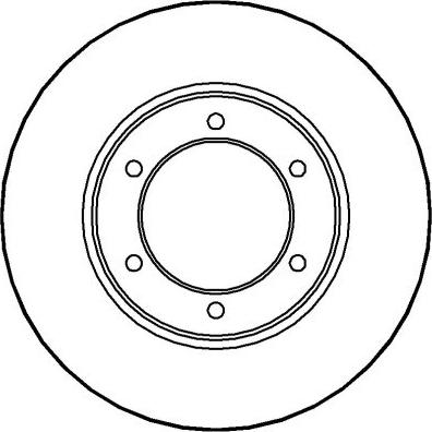 National NBD478 - Brake Disc autospares.lv