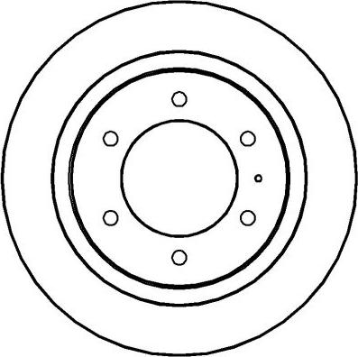 National NBD594 - Brake Disc autospares.lv