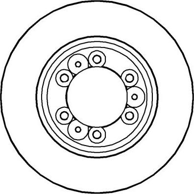 National NBD593 - Brake Disc autospares.lv