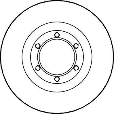 National NBD592 - Brake Disc autospares.lv