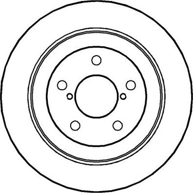 BOSCH 0986AB9713 - Brake Disc autospares.lv