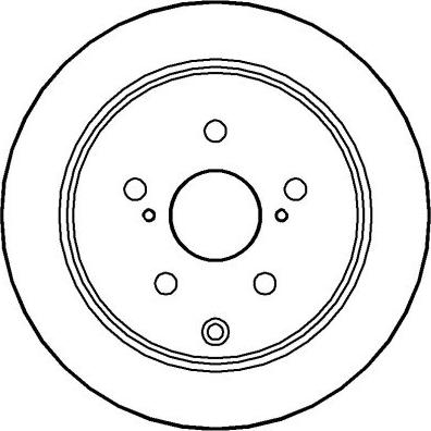 Eurobrake 5815204546 - Brake Disc autospares.lv