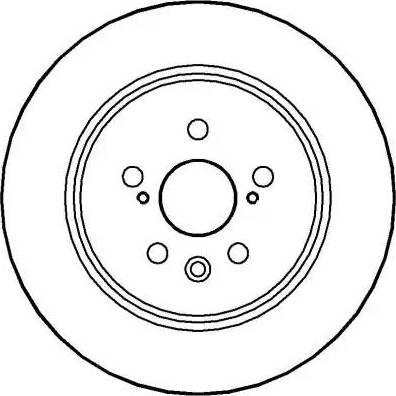 National NBD554 - Brake Disc autospares.lv