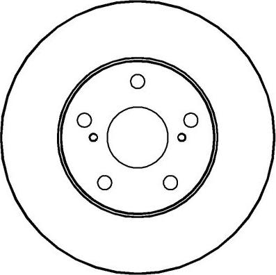 National NBD561 - Brake Disc autospares.lv