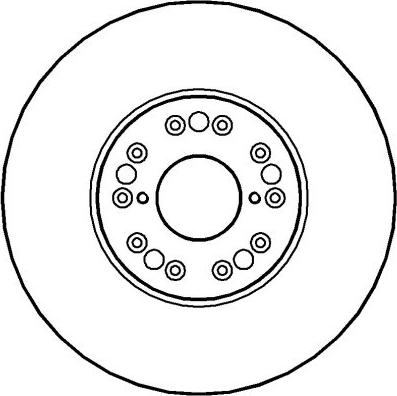 National NBD563 - Brake Disc autospares.lv