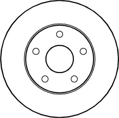 Alanko 10305139 - Brake Disc autospares.lv