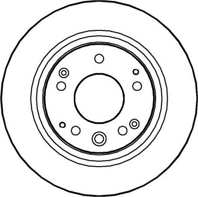 Allied Nippon ADC0517 - Brake Disc autospares.lv