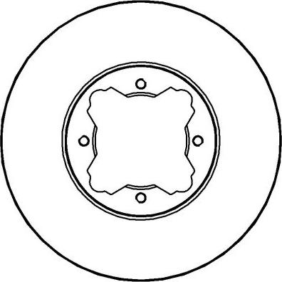 Rotinger RT 2334 T4 - Brake Disc autospares.lv