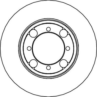 National NBD587 - Brake Disc autospares.lv