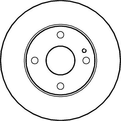 National NBD522 - Brake Disc autospares.lv