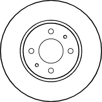 NATIONAL NBD576 - Brake Disc autospares.lv