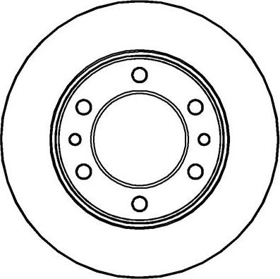 National NBD577 - Brake Disc autospares.lv