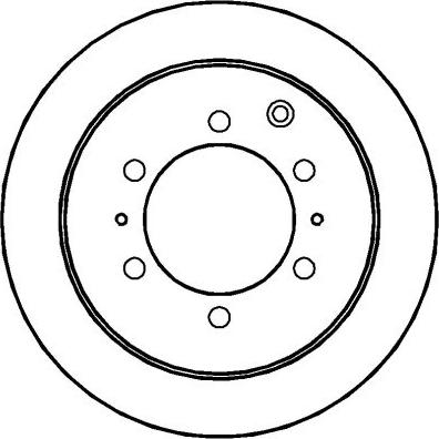 National NBD694 - Brake Disc autospares.lv