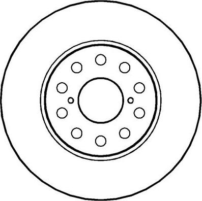 National NBD696 - Brake Disc autospares.lv