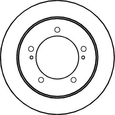 NATIONAL NBD693 - Brake Disc autospares.lv