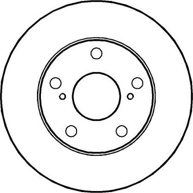 HP 57471 - Brake Disc autospares.lv