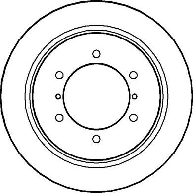 NATIONAL NBD635 - Brake Disc autospares.lv