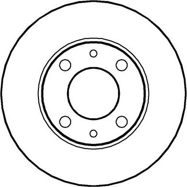 National NBD041 - Brake Disc autospares.lv