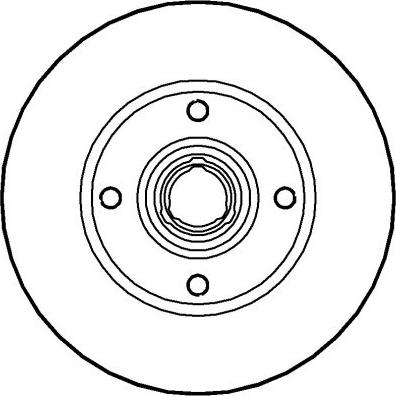 NATIONAL NBD065 - Brake Disc autospares.lv