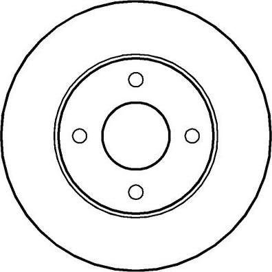 National NBD063 - Brake Disc autospares.lv