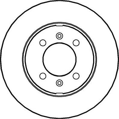 National NBD019 - Brake Disc autospares.lv