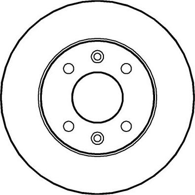 National NBD083 - Brake Disc autospares.lv