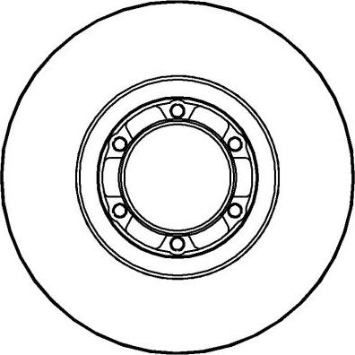 National NBD082 - Brake Disc autospares.lv