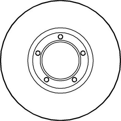 National NBD029 - Brake Disc autospares.lv