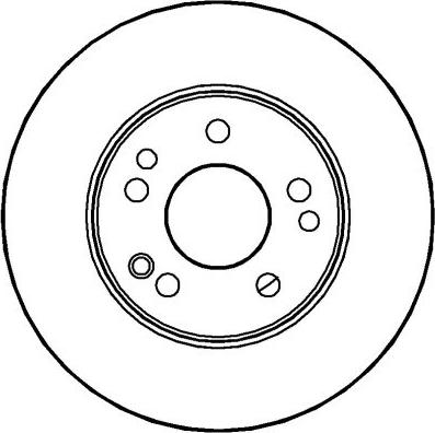 National NBD078 - Brake Disc autospares.lv