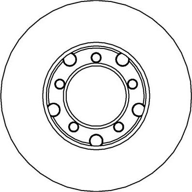 National NBD073 - Brake Disc autospares.lv