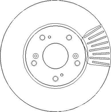 National NBD1994 - Brake Disc autospares.lv