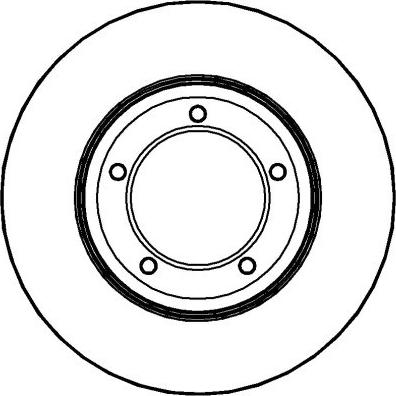 National NBD194 - Brake Disc autospares.lv