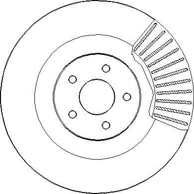 National NBD1952 - Brake Disc autospares.lv