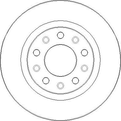 National NBD1903 - Brake Disc autospares.lv