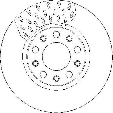 National NBD1902 - Brake Disc autospares.lv