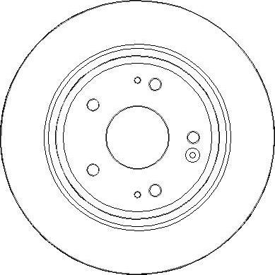 National NBD1985 - Brake Disc autospares.lv