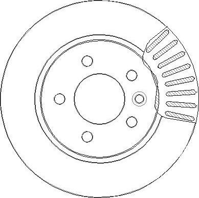 National NBD1987 - Brake Disc autospares.lv