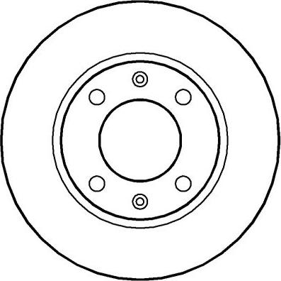 National NBD198 - Brake Disc autospares.lv