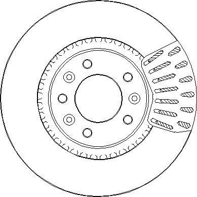 Febi Bilstein 104170 - Brake Disc autospares.lv