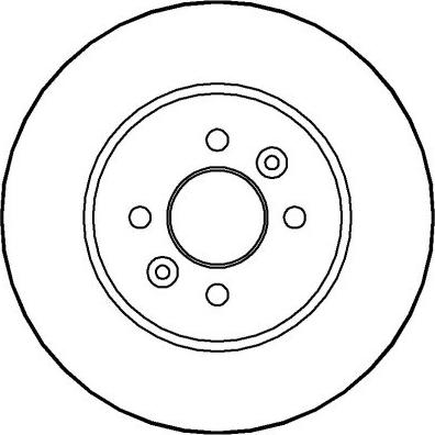 National NBD1449 - Brake Disc autospares.lv