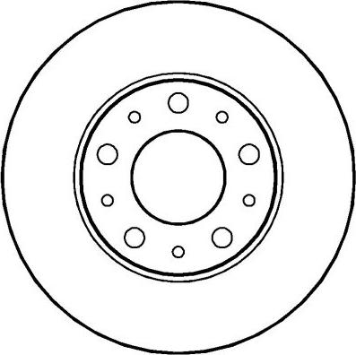 National NBD1441 - Brake Disc autospares.lv