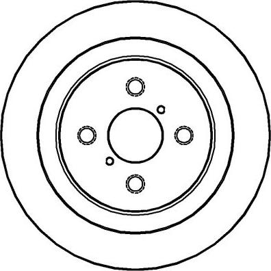 NATIONAL NBD1453 - Brake Disc autospares.lv