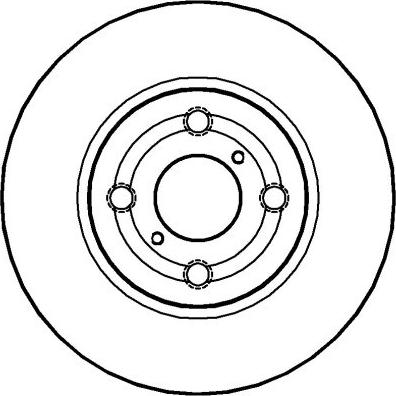 National NBD1452 - Brake Disc autospares.lv