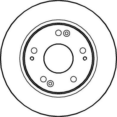 National NBD1464 - Brake Disc autospares.lv