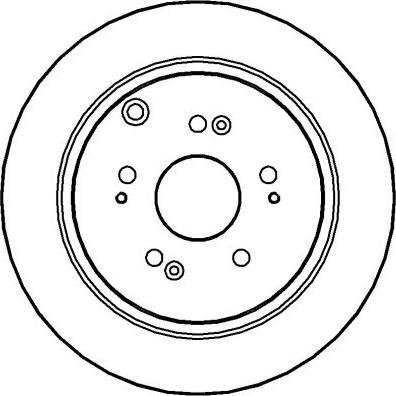 National NBD1465 - Brake Disc autospares.lv