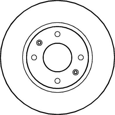 National NBD1468 - Brake Disc autospares.lv