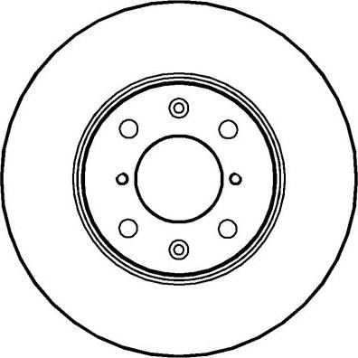 National NBD1405 - Brake Disc autospares.lv