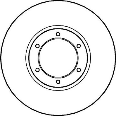 National NBD1401 - Brake Disc autospares.lv