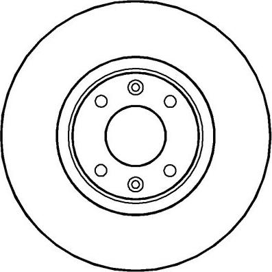 Jurid 562267JC - Brake Disc autospares.lv